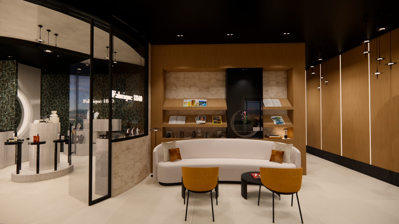 Hôtel Meraki, Lounge