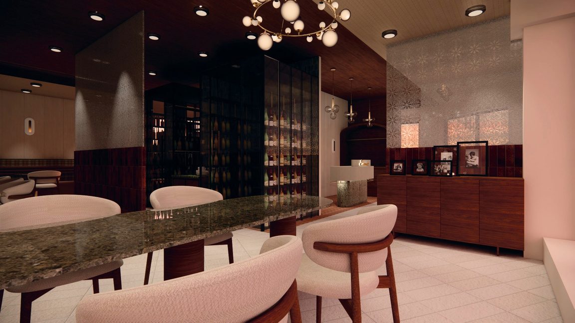Restaurant Essence, Section de groupe